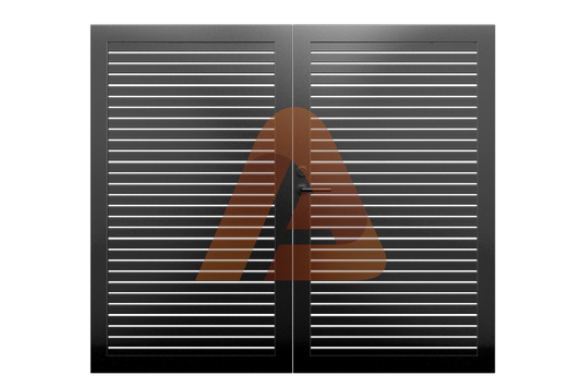 001 4 | ALU20 HORIZONTAL FENCE KIT 6' x 8' | Aluglobusfence.com