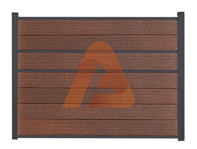 4 x 6 Aspen Brown Black Aluminum | | Aluglobusfence.com