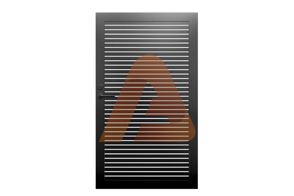 ALV15 Horizontal Pedestrian Gate Single Swing | ALU15 HORIZONTAL GATE KIT 12' x 6 DOUBLE SWING | Aluglobusfence.com