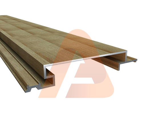 Untitled design (32) | CLAD100 WHITE OAK | Aluglobusfence.com