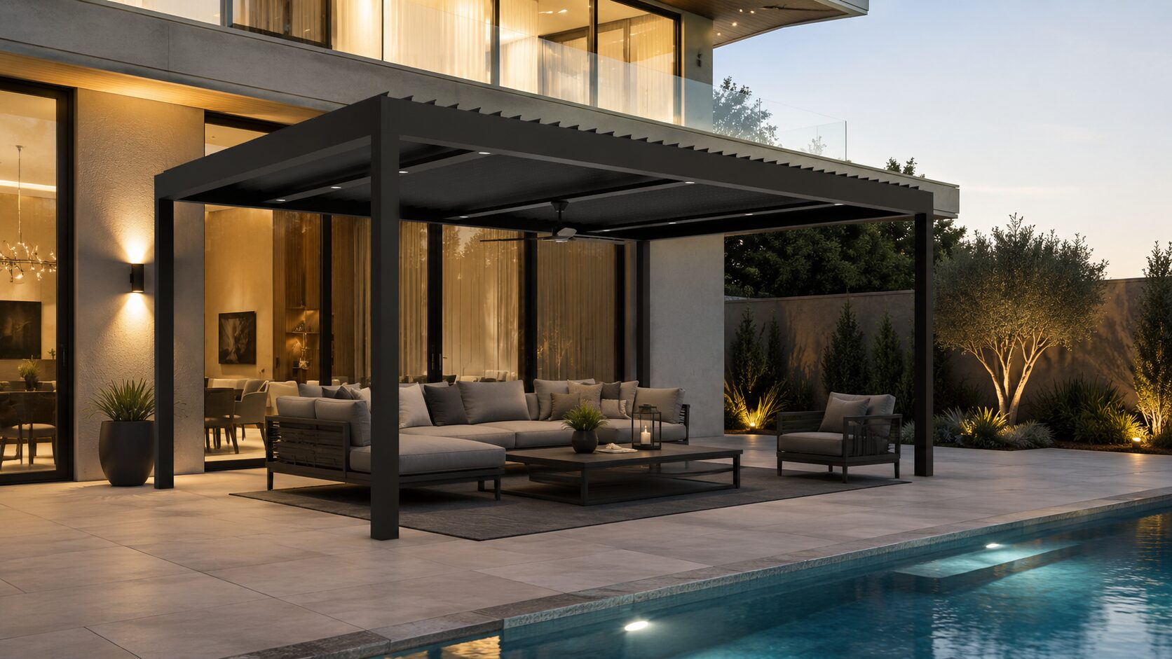 16 x 20 ft Automatic Louver