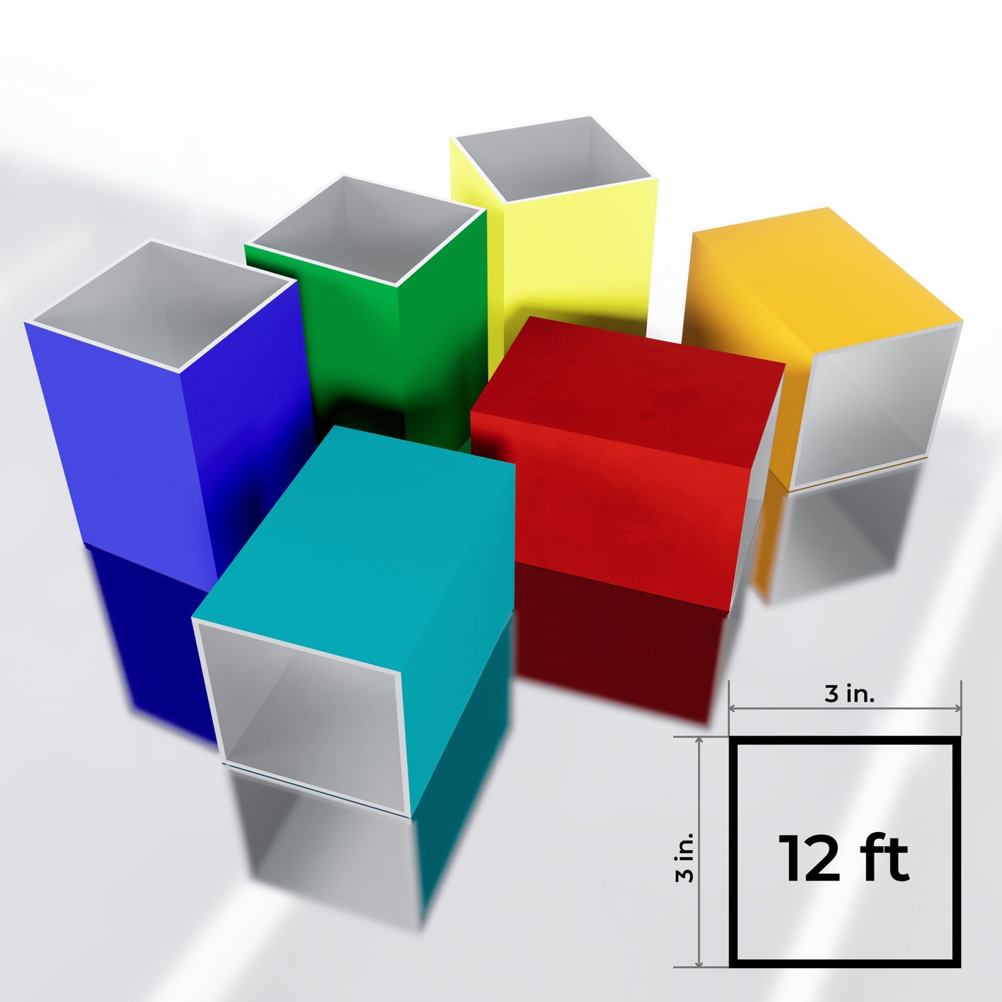 3x3 Post 12ft CC