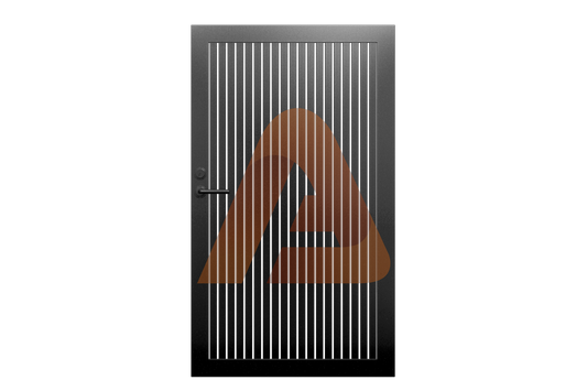 ALV15 Vertical Pedestrian Gate Single Swing | ALU15 VERTICAL GATE KIT 4'x6' | Aluglobusfence.com