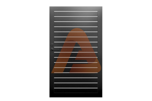 ALV40 Horizontal Pedestrian Gate Single Swing | ALU40 HORIZONTAL GATE KITS | Aluglobusfence.com