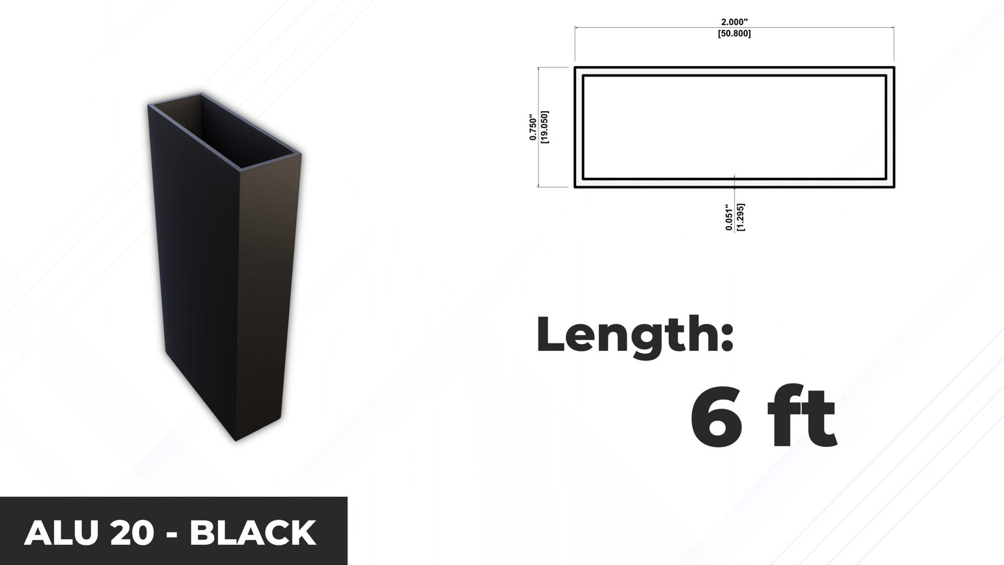 Alu 20 BL 6ft