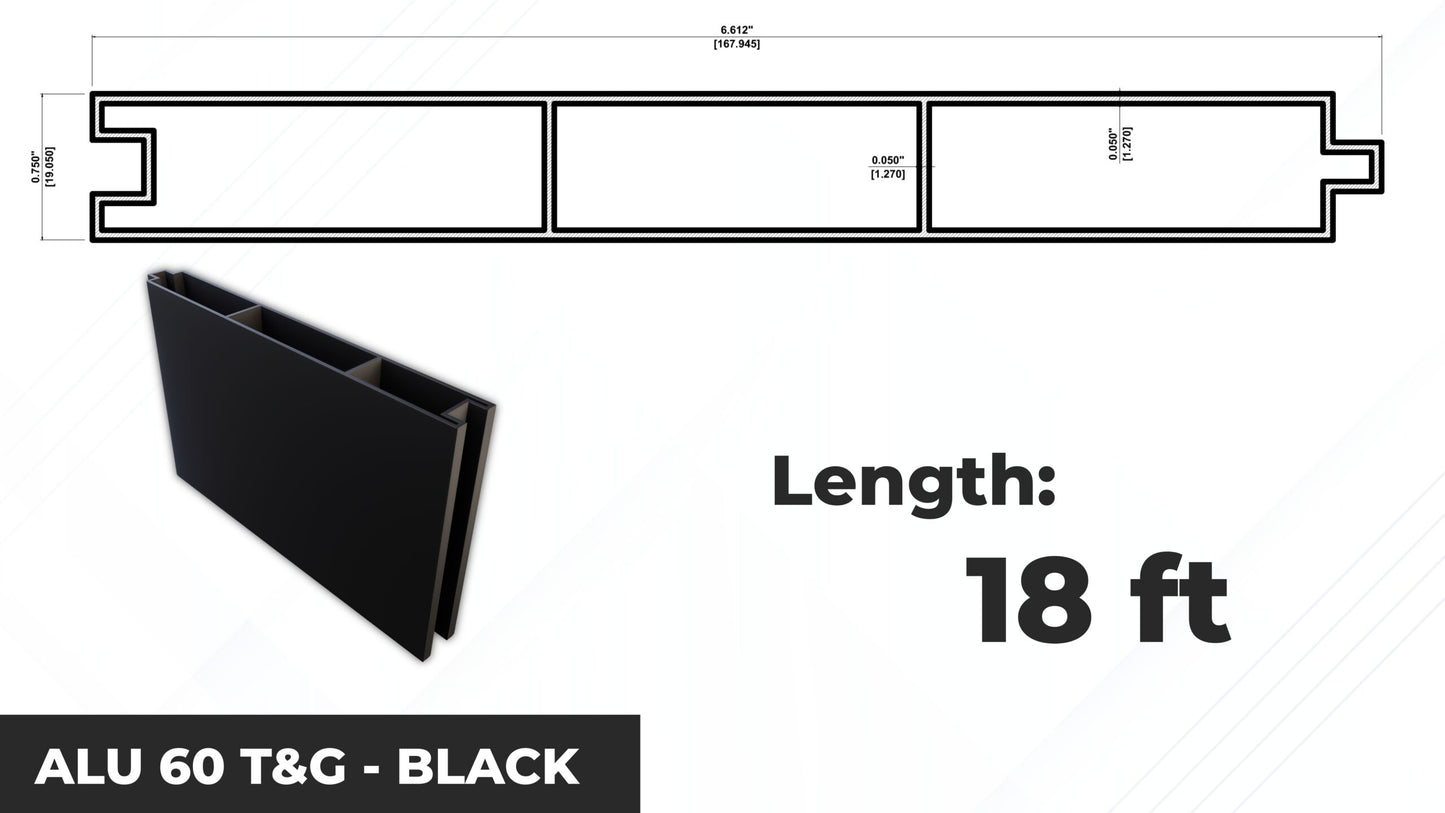 Alu 60 T&G BL 18ft