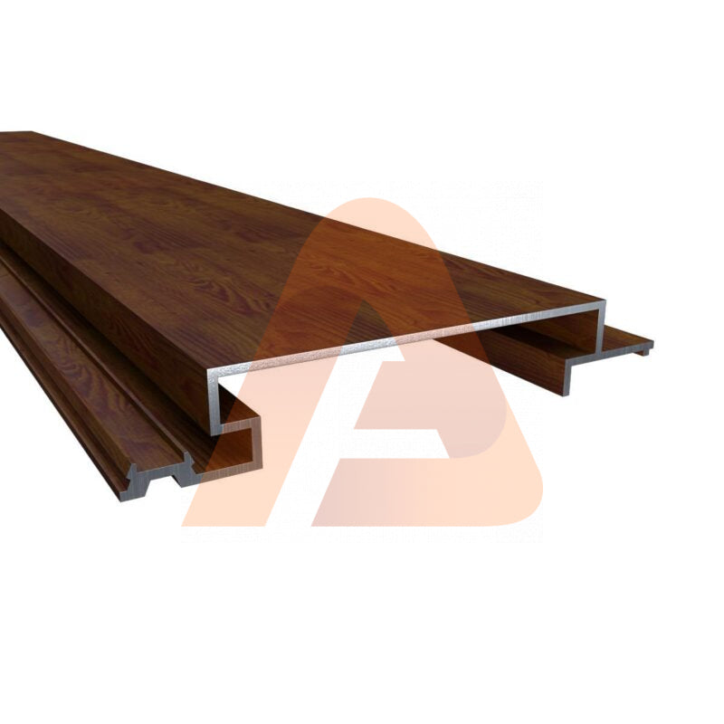 CLAD 100 – Wood Grain IPE Aluminum Wall Cladding Panels