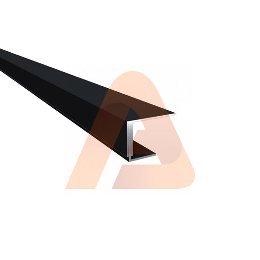 L-Shape Aluminum Trim (black)