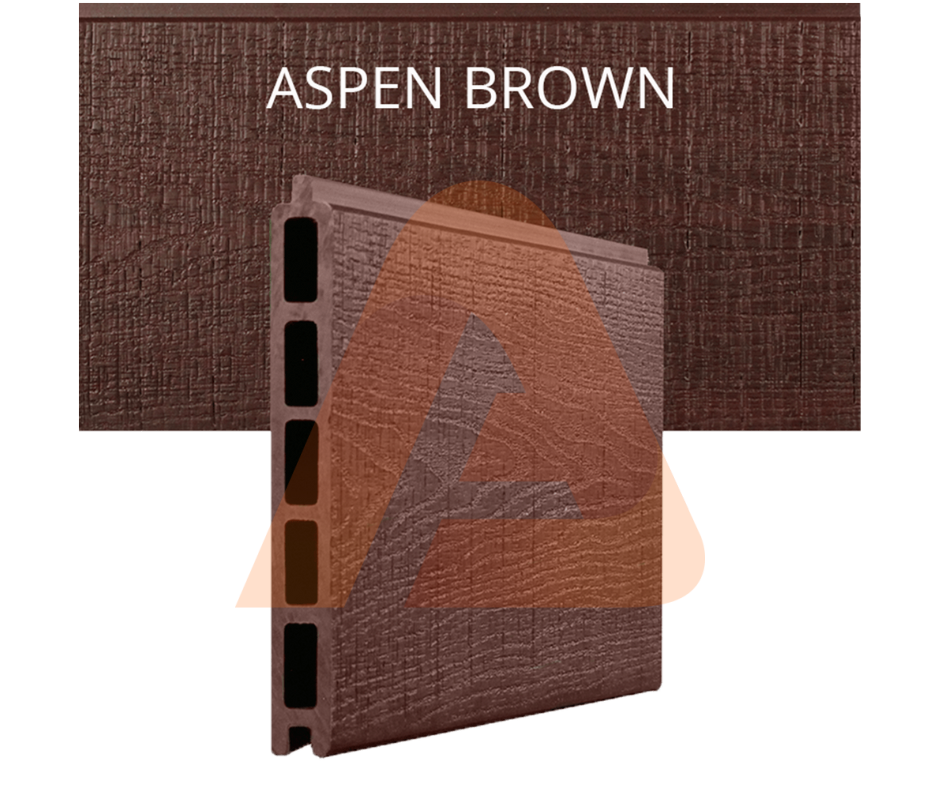 Untitled design (31) | 3gen composite board 6" x 3/4 x 6FT ( aspen brown ) | Aluglobusfence.com