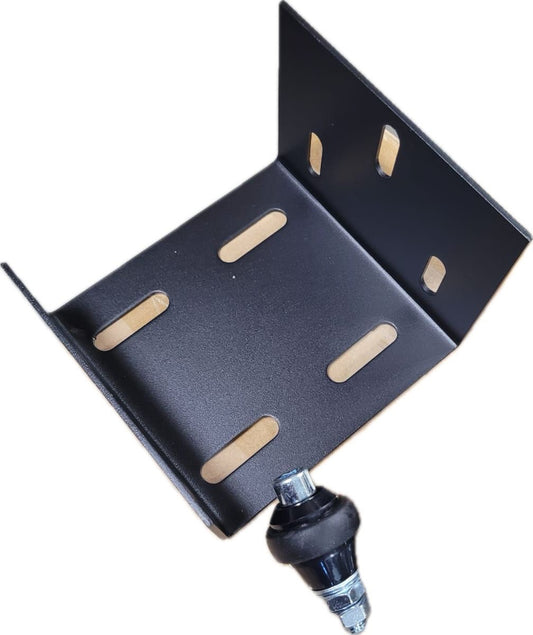 Guide Roller with 4 Hidden Rollers (Black Powder-Coated Bracket)