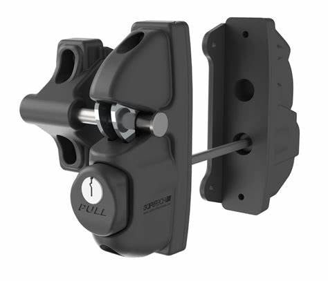 Heavy-Duty Double-Sided Latch (Keyed)
