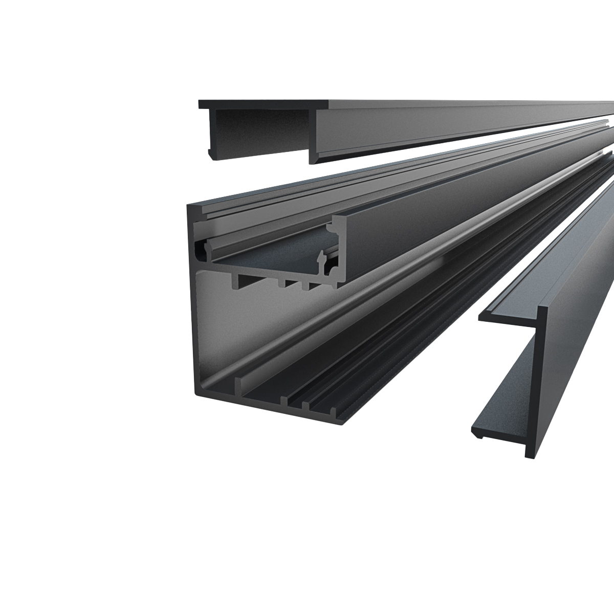 6C-CHANNEL COVER - Aluminum C-Channel Cover 6'