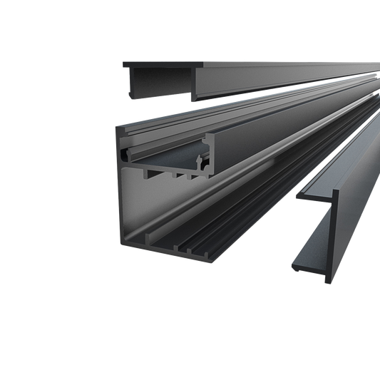 6C-CHANNEL COVER - Aluminum C-Channel Cover 6'